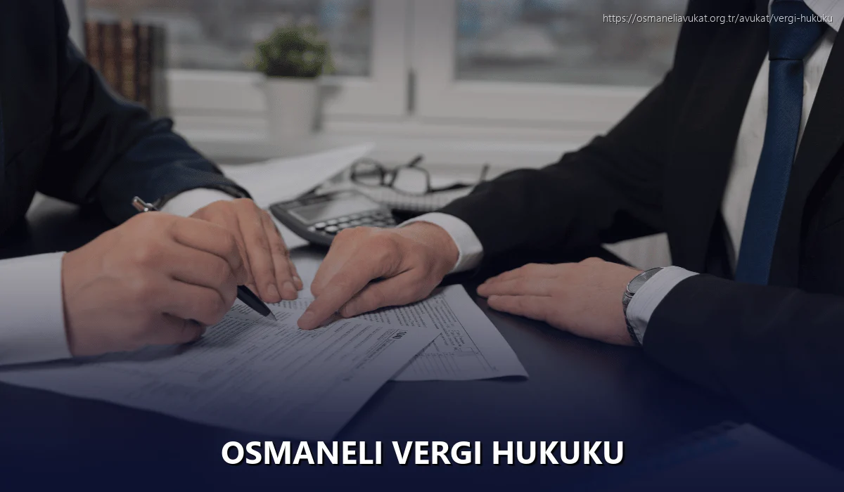 Osmaneli Vergi Hukuku